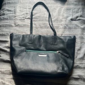 Stone Mountain Black Tote Bag